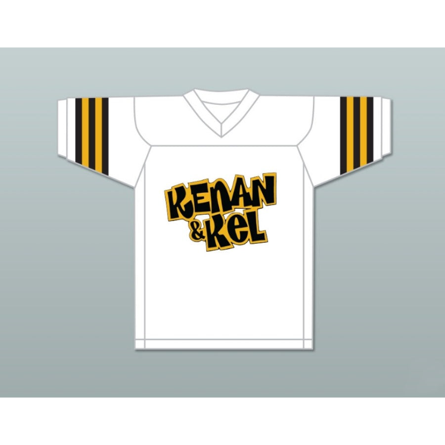 CUSTOM ANY Name Number KENAN THOMPSON 1 KENAN KEL WHITE Football Jersey Top Stitched S-6XL