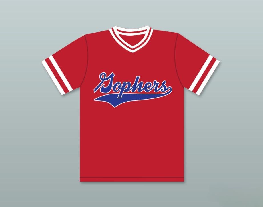 Personalizado Cualquier Nombre Número CHUCK 24 GOPHERS LIGA PEQUEÑA DE BÉISBOL CAMISETA LIGA GRANDE Pequeña Costura Superior S-6XL