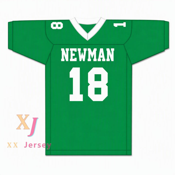 CUSTOM Name PEYTON MANNING 18 ISIDORE NEWMAN HIGH SCHOOL WHITE FOOTBALL JERSEY Top Stitched S-6XL