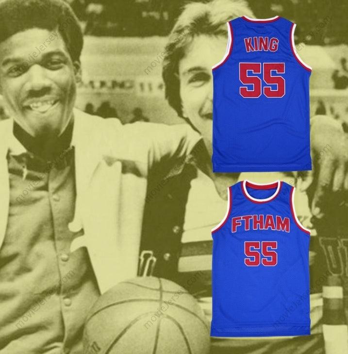 PERSONALIZADO Cualquier Nombre Número BERNARD KING 55 FORT HIGH SCHOOL BALONCESTO JERSEY Camiseta Cosido S-6XL