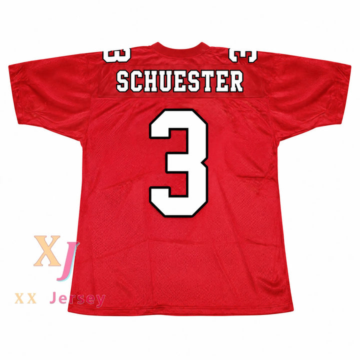 PERSONALIZA Cualquier Nombre Número WILL SCHUESTER 3 WILLIAM MCKINLEY HIGH SCHOOL Camiseta de fútbol Cosida Tallas S-6XL