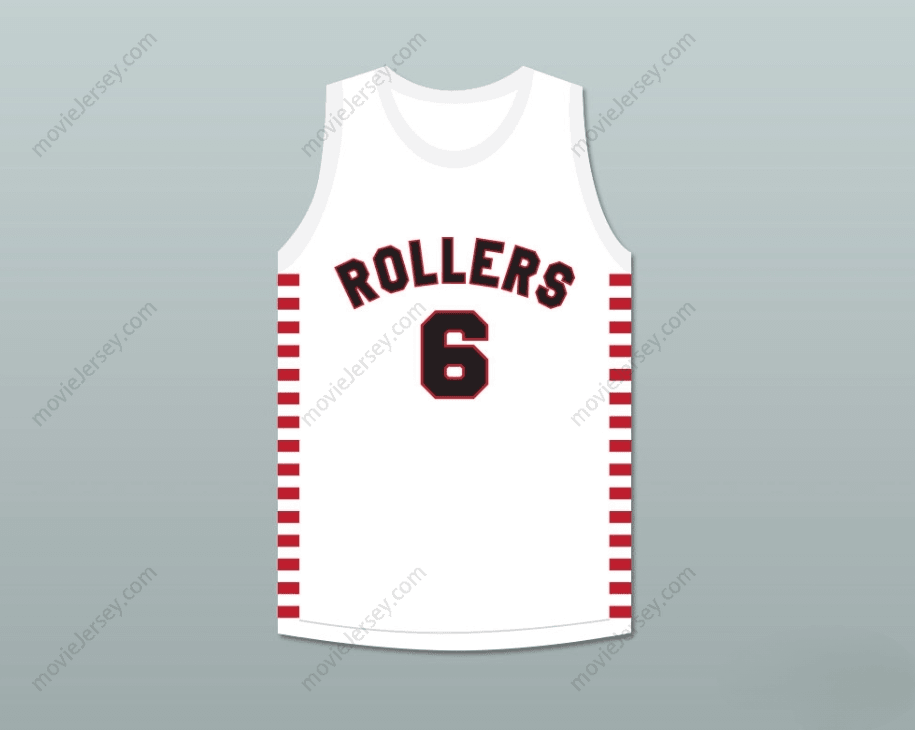 CUSTOM ANY Name Number HANK BEENDERS 6 PROVIDENCE STEAMROLLERS WHITE BASKETBALL JERSEY 1 Top Stitched S-6XL
