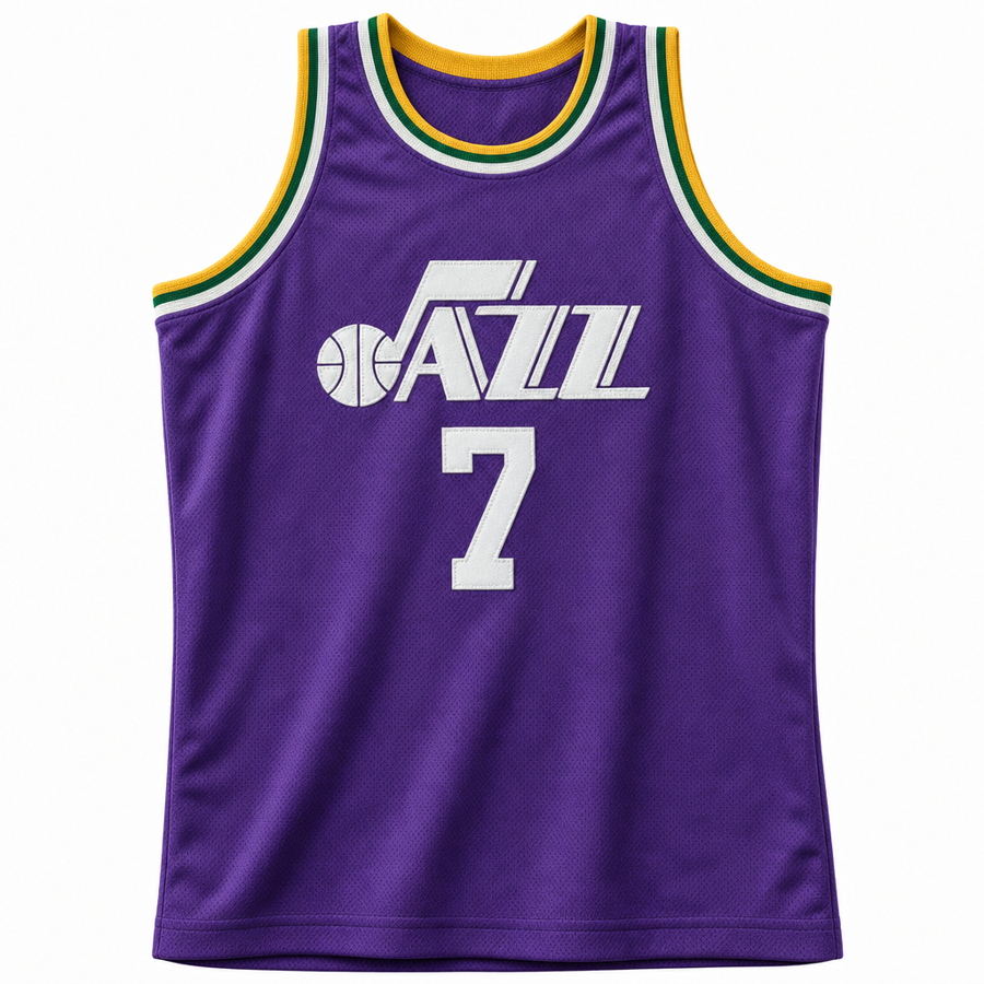 CUSTOM ANY Name Number 1996 PETE MARAVICH New Orleans BASKETBALL JERSEY Top Stitched S-6XL