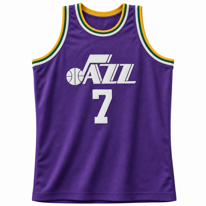 CUSTOM ANY Name Number 1996 PETE MARAVICH New Orleans BASKETBALL JERSEY Top Stitched S-6XL