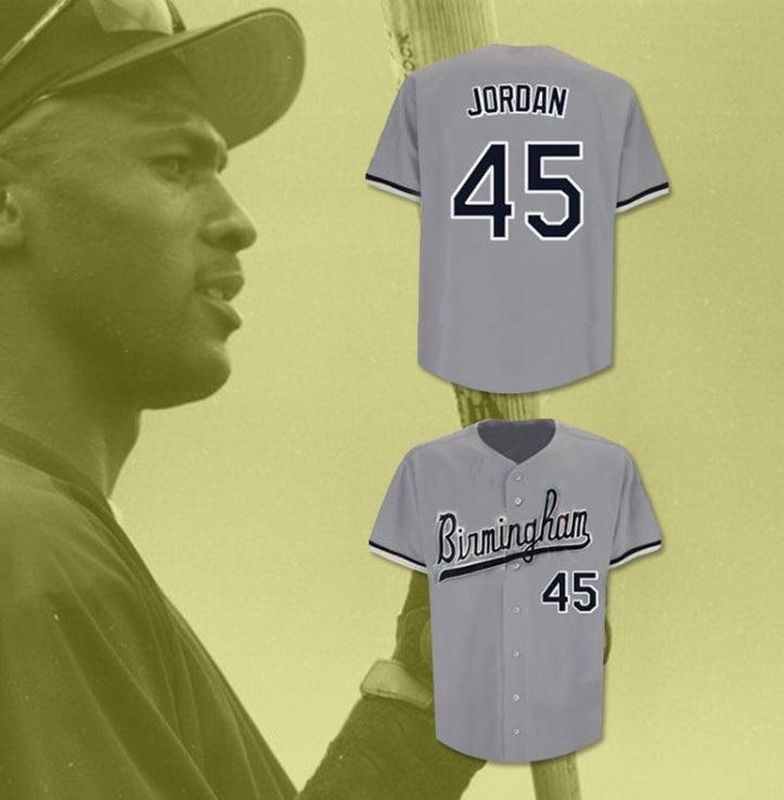 Camiseta de béisbol personalizada con cualquier nombre y número MICHAEL 45 BIRMINGHAM BARONS, cosida, nueva, con puntadas, tallas S-6XL