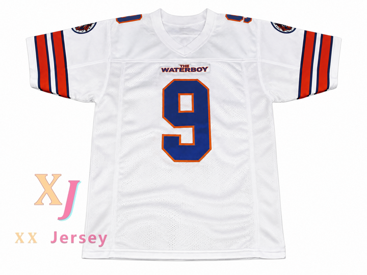 Custom Bobby Boucher 9 Mud Dogs The Waterboy Football Jersey