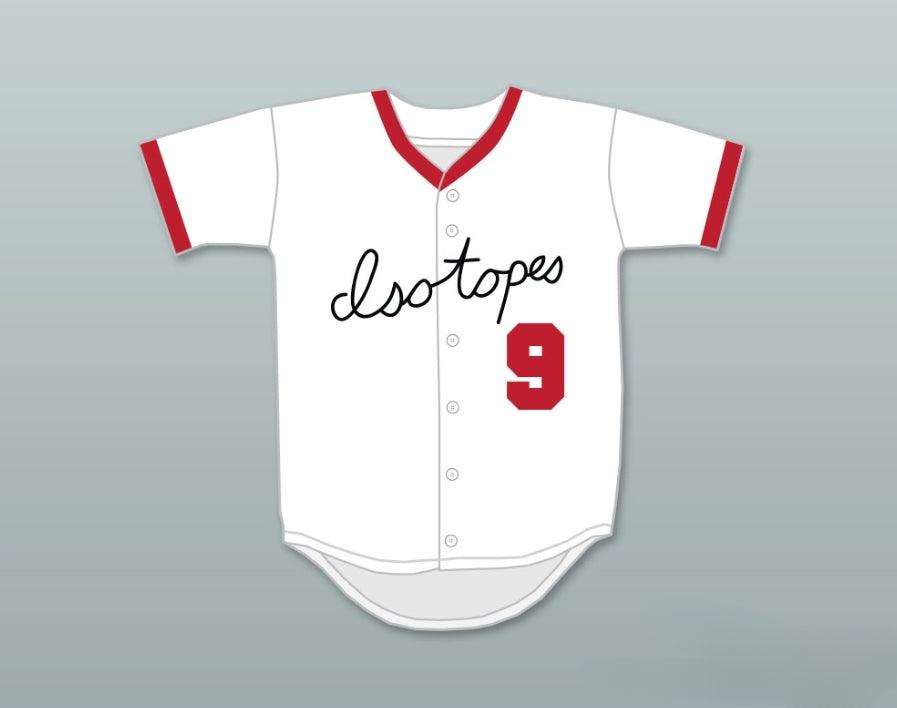 Camiseta de béisbol con botones y costuras SMASH DIGGINS 9 ISOTOPES, personalizada con cualquier nombre y número, tallas S-6XL