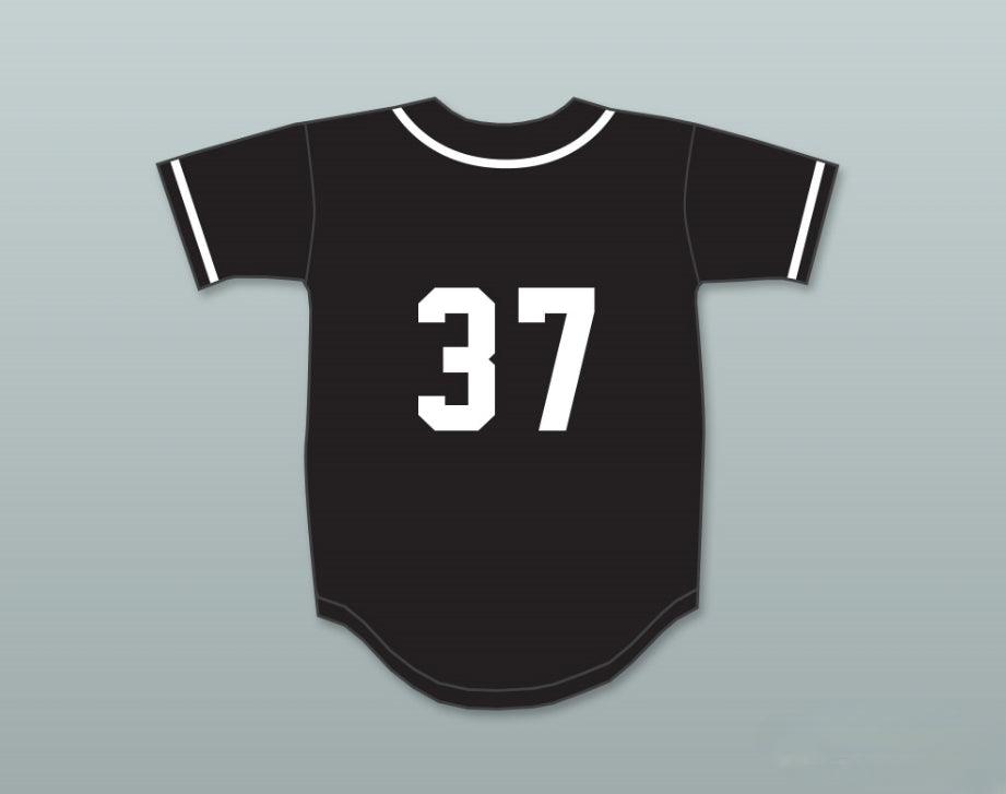 Camiseta de béisbol personalizada con cualquier nombre y número de KEANU REEVES 37 AARDVARKS 1er Derby de Diamantes Anual ROCK N' JOCK 1990 con costuras superiores S-6XL
