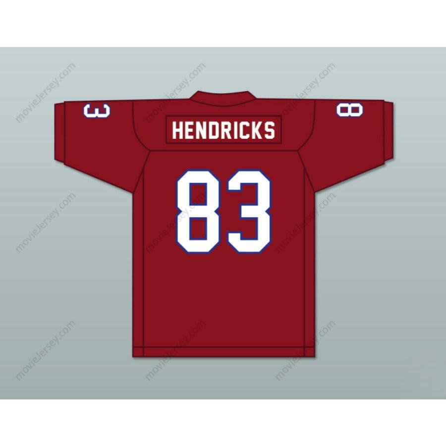 PERSONALIZA CUALQUIER Nombre Número TED HENDRICKS 83 HIALEAH SENIOR HIGH SCHOOL THOROUGHBREDS Camiseta de fútbol con costuras S-6XL