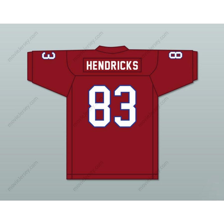 PERSONALIZA CUALQUIER Nombre Número TED HENDRICKS 83 HIALEAH SENIOR HIGH SCHOOL THOROUGHBREDS Camiseta de fútbol con costuras S-6XL