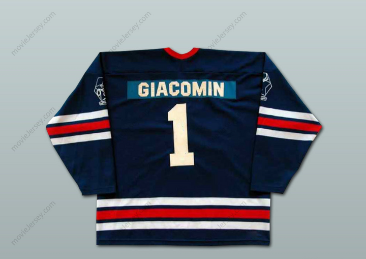 Custom Any Name Number Ed Giacomin NY Original Six Oldtimers Hockey Jersey Top Stitched S-6XL