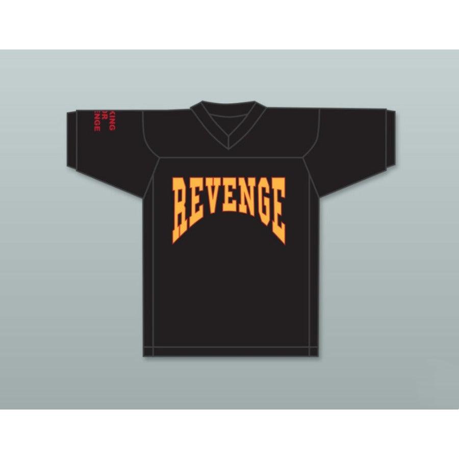 PERSONALIZADA CUALQUIER Nombre Número DRAKE REVENGE SUMMER SIXTEEN LOOKING FOR REVENGE Camiseta Fútbol Negra Cosida S-6XL