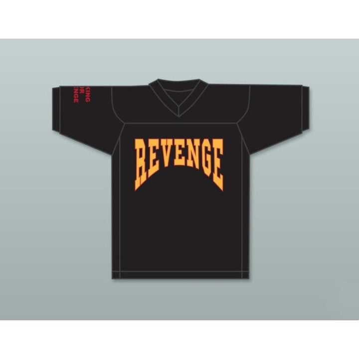 PERSONALIZADA CUALQUIER Nombre Número DRAKE REVENGE SUMMER SIXTEEN LOOKING FOR REVENGE Camiseta Fútbol Negra Cosida S-6XL