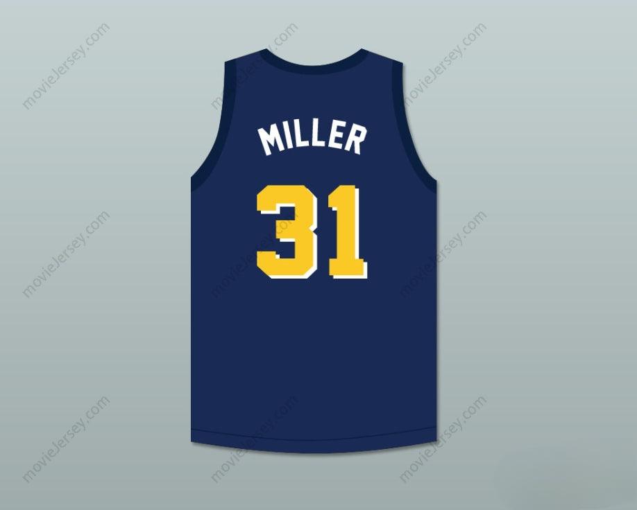 PERSONALIZA CUALQUIER Nombre Número REGGIE MILLER 31 JERSEY BALONCESTO VIOLATORS SEGUNDO ANUAL ROCK N' JOCK B-BALL JAM 1992 Cosido Superior S-6XL