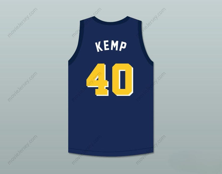 CAMISETA DE BALONCESTO PERSONALIZADA (cualquier nombre y número) SHAWN KEMP 40 VIOLATORS SECOND ANNUAL ROCK N' JOCK B-BALL JAM 1992, Costuras Reforzadas S-6XL