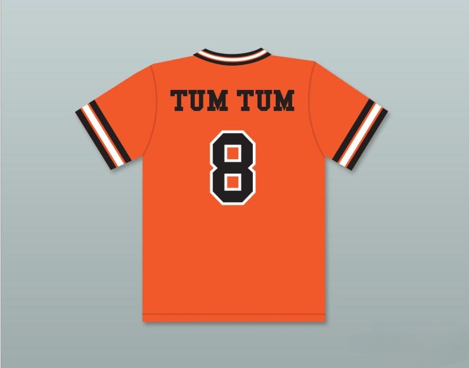 Personalizado Cualquier Nombre Número MICHAEL 'TUM TUM' DOUGLAS 8 DRAGONES CAMISETA DE BÉISBOL Parte Superior Cosida S-6XL