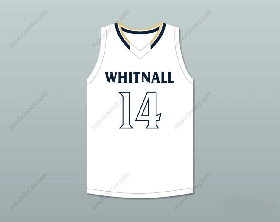 PERSONALIZA Cualquier Nombre Número TYLER HERRO 14 WHITNALL HIGH SCHOOL FALCONS JERSEY DE BALONCESTO BLANCO Top Cosido S-6XL