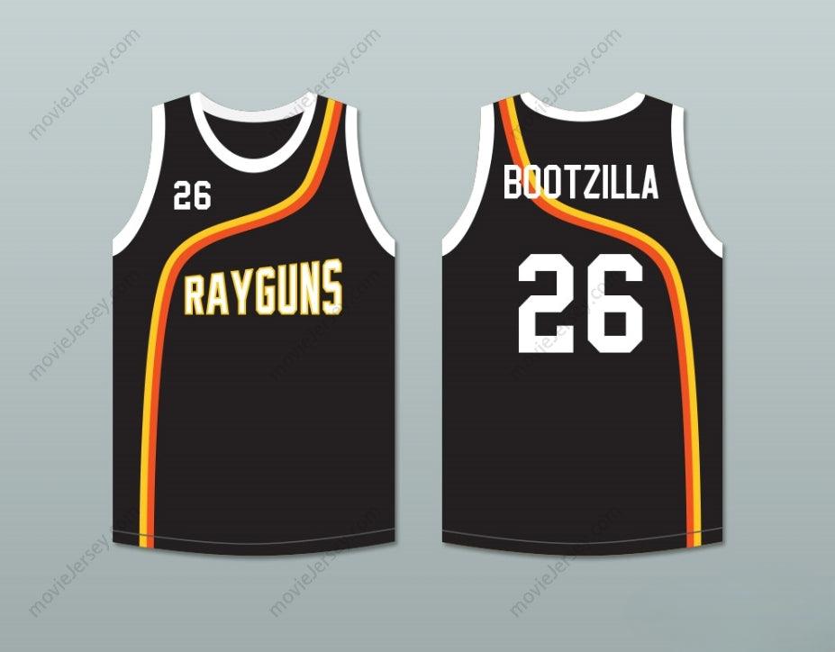 CUSTOM ANY Name Number BOOTSY 'BOOTZILLA' COLLINS 26 ROSWELL RAYGUNS BLACK BASKETBALL JERSEY Top Stitched S-6XL