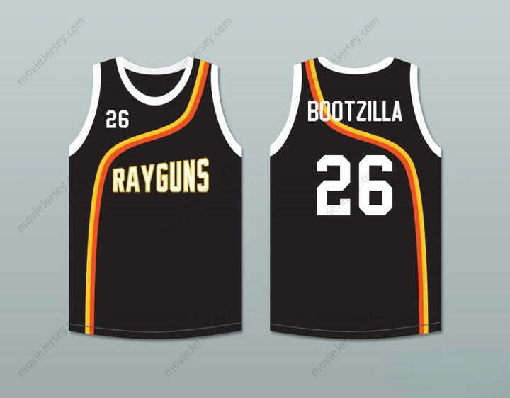 CUSTOM ANY Name Number BOOTSY 'BOOTZILLA' COLLINS 26 ROSWELL RAYGUNS BLACK BASKETBALL JERSEY Top Stitched S-6XL
