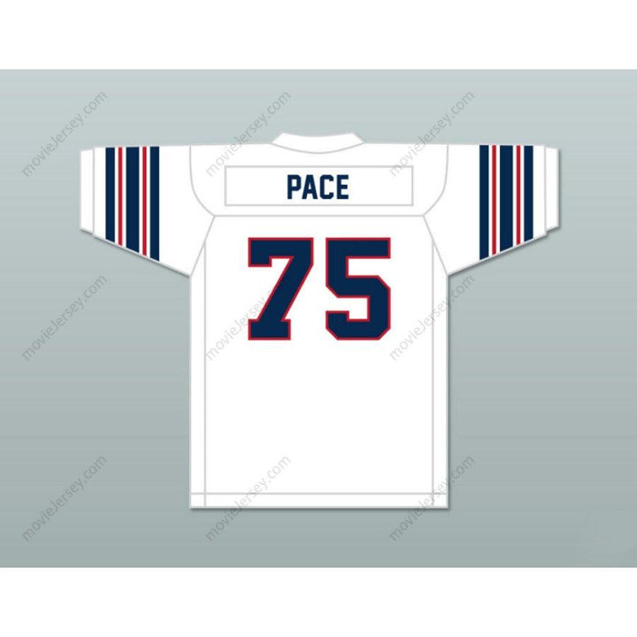 PERSONALIZA CUALQUIER Nombre Número ORLANDO PACE 75 SANDUSKY HIGH SCHOOL BLUE STREAKS Camiseta de Fútbol Cosida Tallas S-6XL