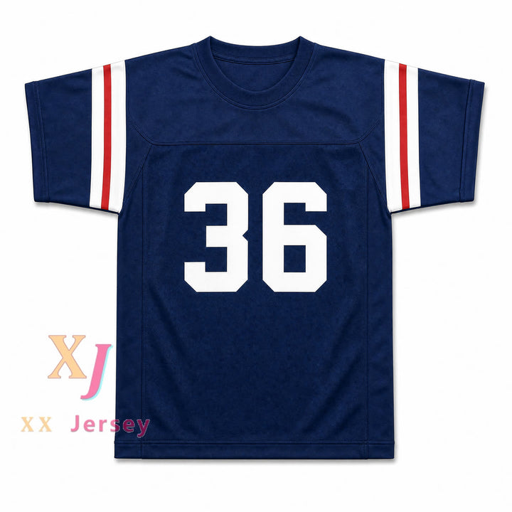 Steve Young 36 North Mianus Cowboys Football Jersey — front view