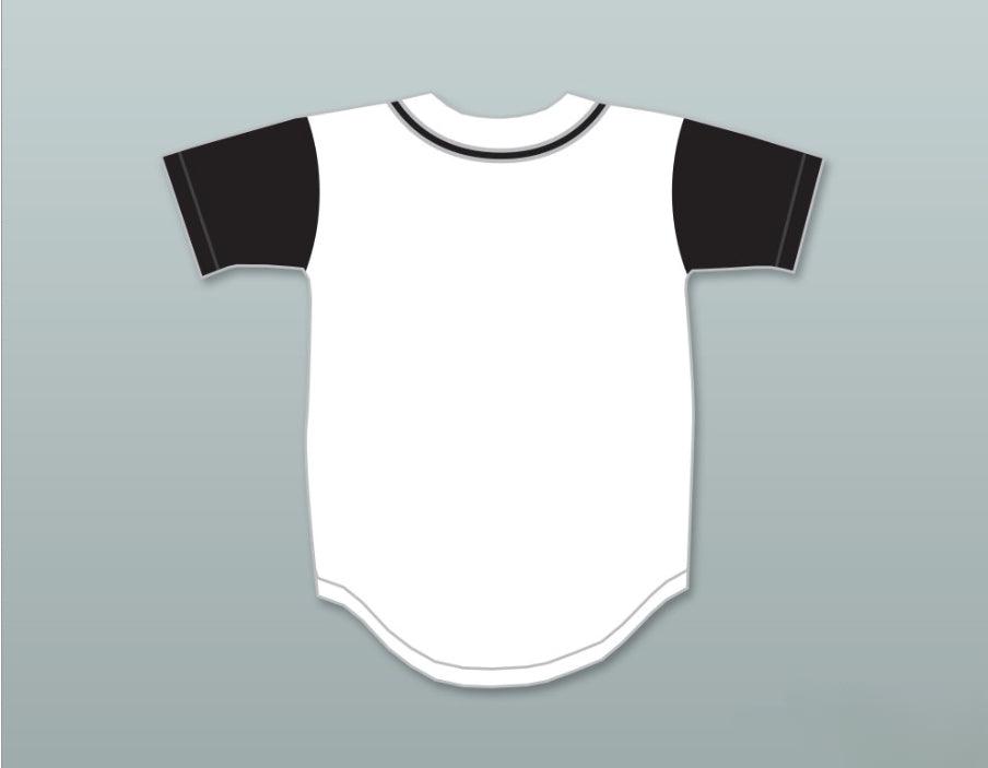 Camiseta de béisbol blanca personalizada con cualquier nombre y número MALCOLM X A DIFFERENT WORLD con costuras superiores, tallas S-6XL