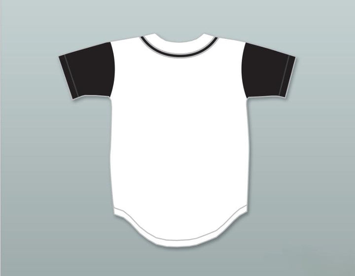 Camiseta de béisbol blanca personalizada con cualquier nombre y número MALCOLM X A DIFFERENT WORLD con costuras superiores, tallas S-6XL