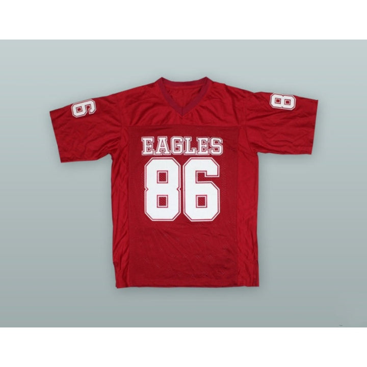 CUSTOM ANY Name Number YOUNG M.A 86 EAGLES RED Football Jersey Top Stitched S-6XL