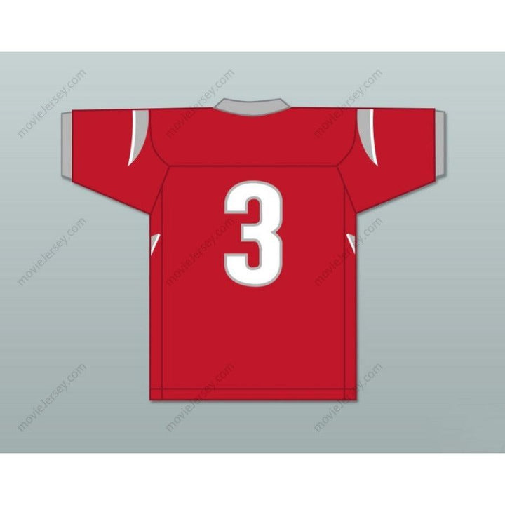 CUSTOM ANY Name Number VELUS JONES JR. 3 SARALAND HIGH SCHOOL SPARTANS Football Jersey Top Stitched S-6XL