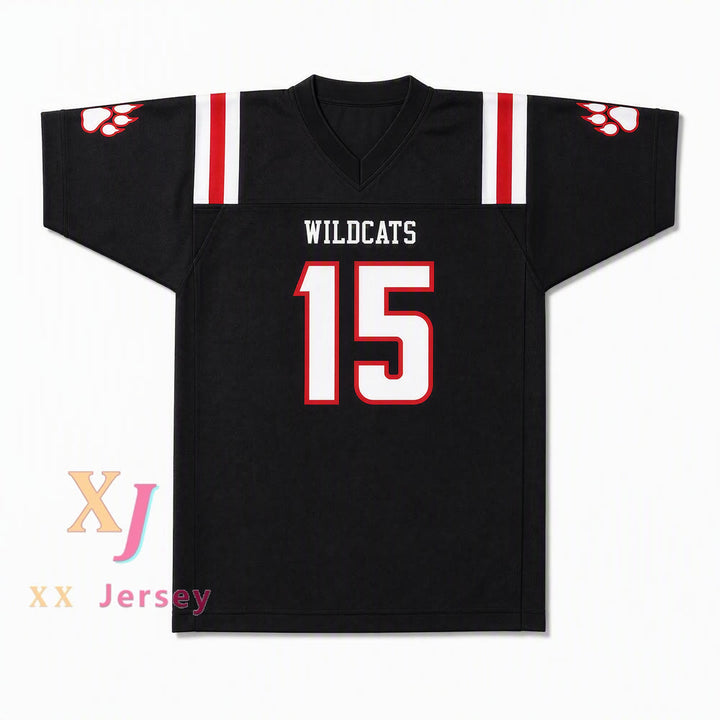CAMISETA DE FÚTBOL PERSONALIZADA WILDCATS JAELAN PHILLIPS 15 REDLANDS EAST VALLEY HIGH SCHOOL TALLA S-6XL