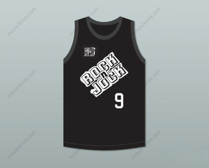 PERSONALIZAR Cualquier Nombre Número JON STEWART 9 ALBAÑILES CAMISETA BALONCESTO 3º ANUAL ROCK N' JOCK B-BALL JAM 1993 Parte Superior Cosida S-6XL