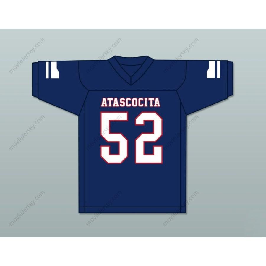 PERSONALIZA CUALQUIER Nombre Número SAM COSMI 52 ATASCOCITA HIGH SCHOOL Camiseta de fútbol Bordado S-6XL