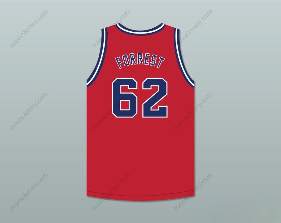 PERSONALIZA CUALQUIER Nombre Número GENERAL NATHAN BEDFORD FORREST 62 BANDERA DEL CUERPO DE CABALLERÍA DE FORREST CAMISETA DE BALONCESTO Cosida Tallas S-6XL