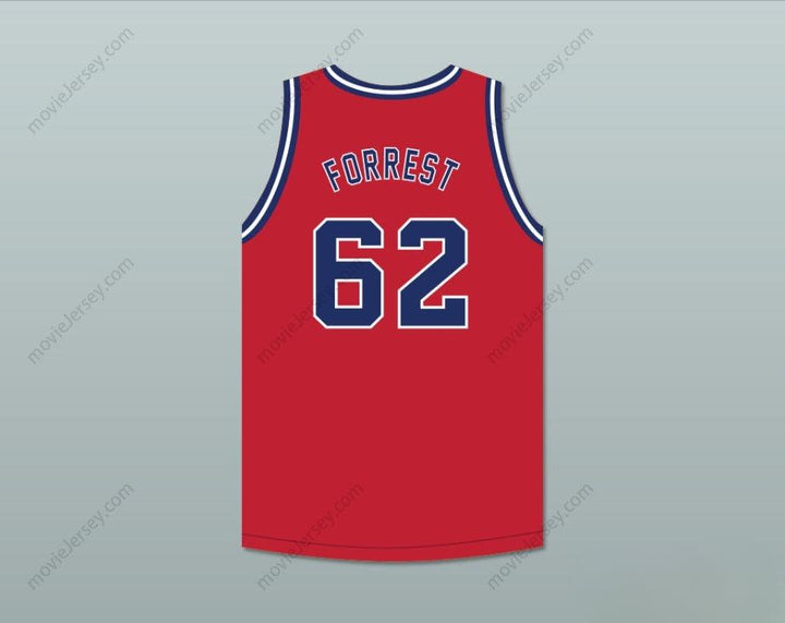PERSONALIZA CUALQUIER Nombre Número GENERAL NATHAN BEDFORD FORREST 62 BANDERA DEL CUERPO DE CABALLERÍA DE FORREST CAMISETA DE BALONCESTO Cosida Tallas S-6XL