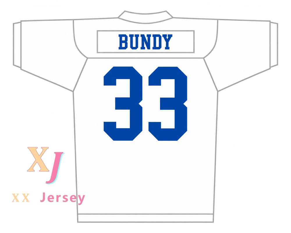 PERSONALIZADO Cualquier Nombre Número AL BUNDY 33 CAMISETA DE FÚTBOL DE CARRERA PROFESIONAL TRATO CON EL DIABLO Camiseta de Fútbol Cosida S-6XL