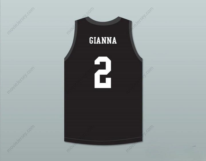 PERSONALIZADO Cualquier Nombre Número GIANNA 2 MAMBA BALLERS Negro CAMISETA DE BALONCESTO Cosida S-6XL