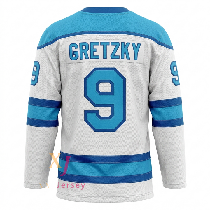 Custom Any Name Number Wayne Gretzky 9 Ross Sheppard High School Thunderbirds Hockey JerseyTop Stitched S-6XL