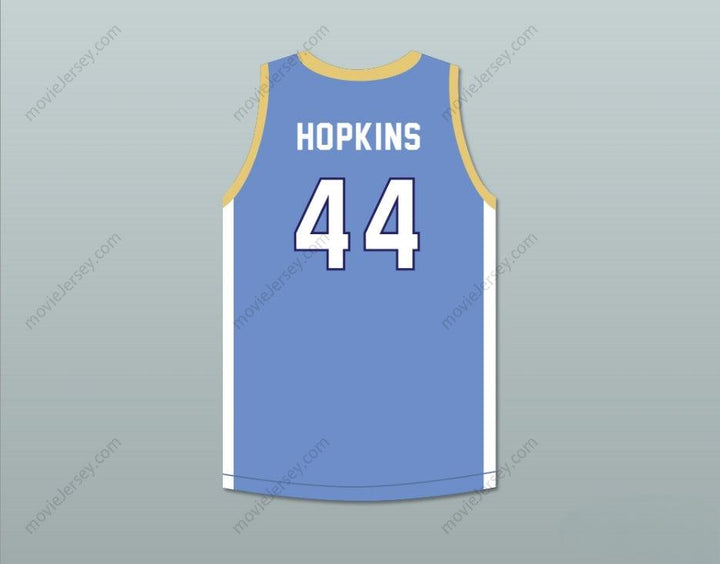 PERSONALIZADO Cualquier Nombre Número DEANDRE HOPKINS 44 D. W. DANIEL HIGH SCHOOL LIONS CAMISETA DE BALONCESTO AZUL CLARO Parte Superior Cosida S-6XL