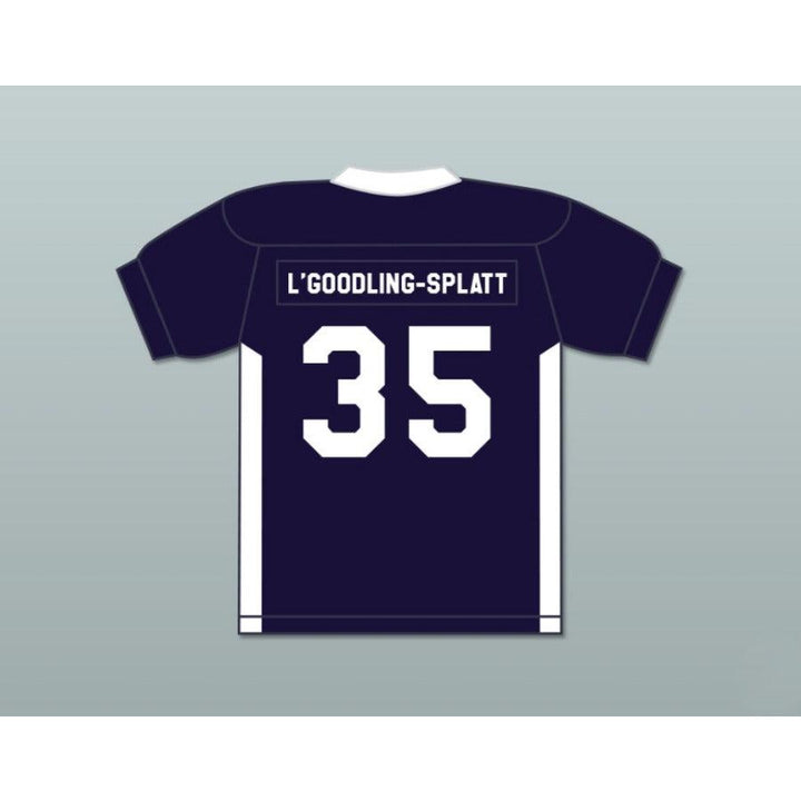 PERSONALIZADO Cualquier Nombre Número COPA UNIVERSITARIA SWIRVITHAN L'GOODLING-SPLATT 35 Camiseta de Fútbol Americana Cosida Tallas S-6XL