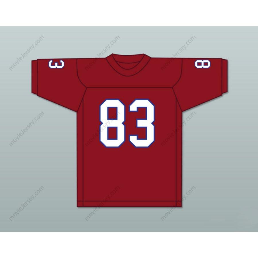 PERSONALIZA CUALQUIER Nombre Número TED HENDRICKS 83 HIALEAH SENIOR HIGH SCHOOL THOROUGHBREDS Camiseta de fútbol con costuras S-6XL