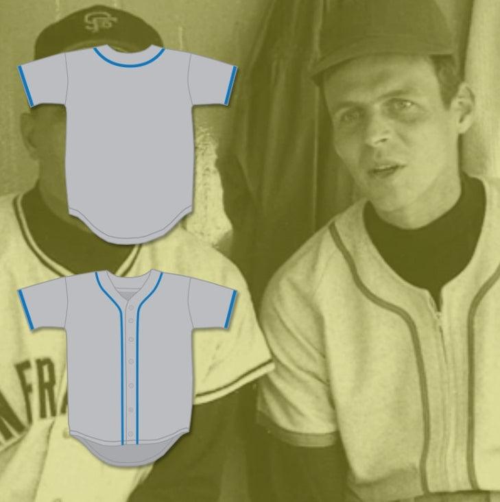 Camiseta de béisbol gris GEORGE PLIMPTON EXHIBITION GAME, con cualquier nombre y número, Paper Lion, costura superior, Tallas S-6XL