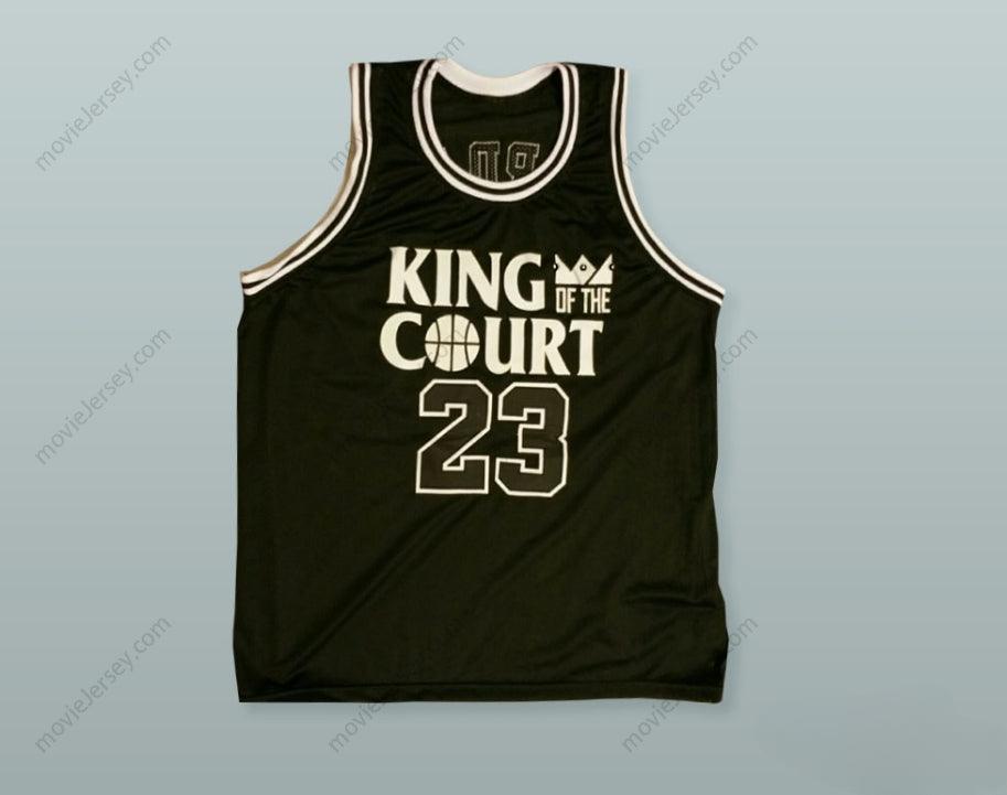 PERSONALIZADA Cualquier Nombre Número MICHAEL 23 REY DE LA CANCHA CEASAR'S PALACE CAMISETA DE BALONCESTO 1 VS 1 Tapa Cosida S-6XL
