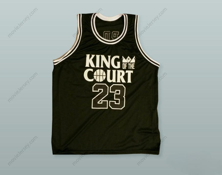 PERSONALIZADA Cualquier Nombre Número MICHAEL 23 REY DE LA CANCHA CEASAR'S PALACE CAMISETA DE BALONCESTO 1 VS 1 Tapa Cosida S-6XL
