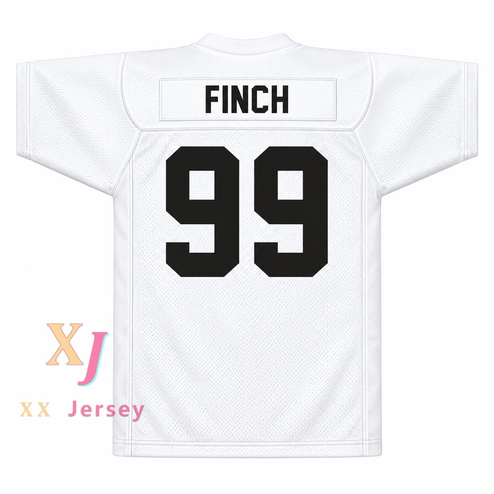 PERSONALIZAR Cualquier Nombre Número FICHA THACKER PHILLIP FINCH 99 CAMISETA CENTRAL HIGH SCHOOL WILDCATS FÚTBOL CASA BORDADA Tallas S-6XL