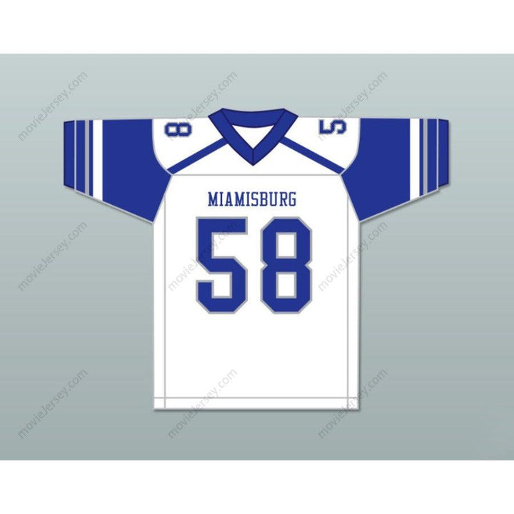 PERSONALIZA Cualquier Nombre Número JOSH MYERS 58 Camiseta de Fútbol de Preparatoria con Costuras S-6XL