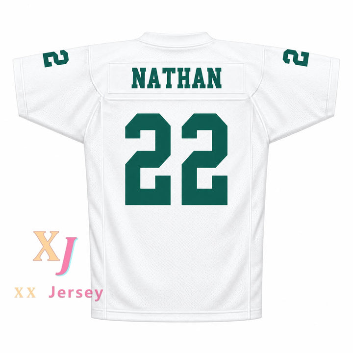 PERSONALIZA Cualquier Nombre Número TONY NATHAN 22 CAMISETA DE FÚTBOL COLONELS WOODLAWN Parte superior Cosida S-6XL