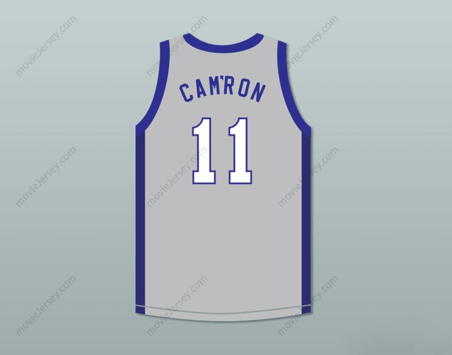 CAMISETA DE BALONCESTO RAPPER CAM'RON 11 DE LOS RAMS PERSONALIZADA CON CUALQUIER NOMBRE Y NÚMERO, TALLAS S-6XL, BORDADO CENTRAL