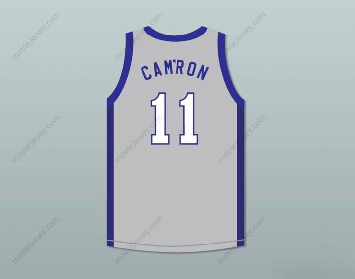 CAMISETA DE BALONCESTO RAPPER CAM'RON 11 DE LOS RAMS PERSONALIZADA CON CUALQUIER NOMBRE Y NÚMERO, TALLAS S-6XL, BORDADO CENTRAL