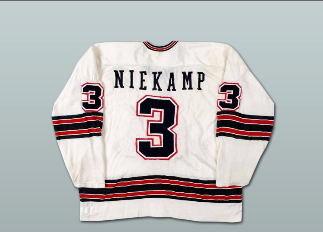 Custom Any Name Number Jim Niekamp LA Sharks WHA Hockey Jersey Top Stitched S-6XL