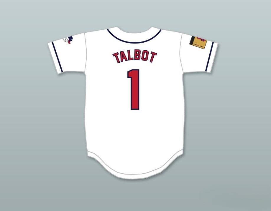 Camiseta de béisbol personalizada con cualquier nombre y número ERNEST 'HAPPY' TALBOT 1 PIONEERS HOME de béisbol, sitcom, con costuras superiores, S-6XL